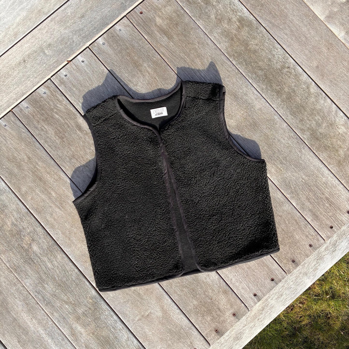 PATRON PDF Veste sans manche S/M, L/XL