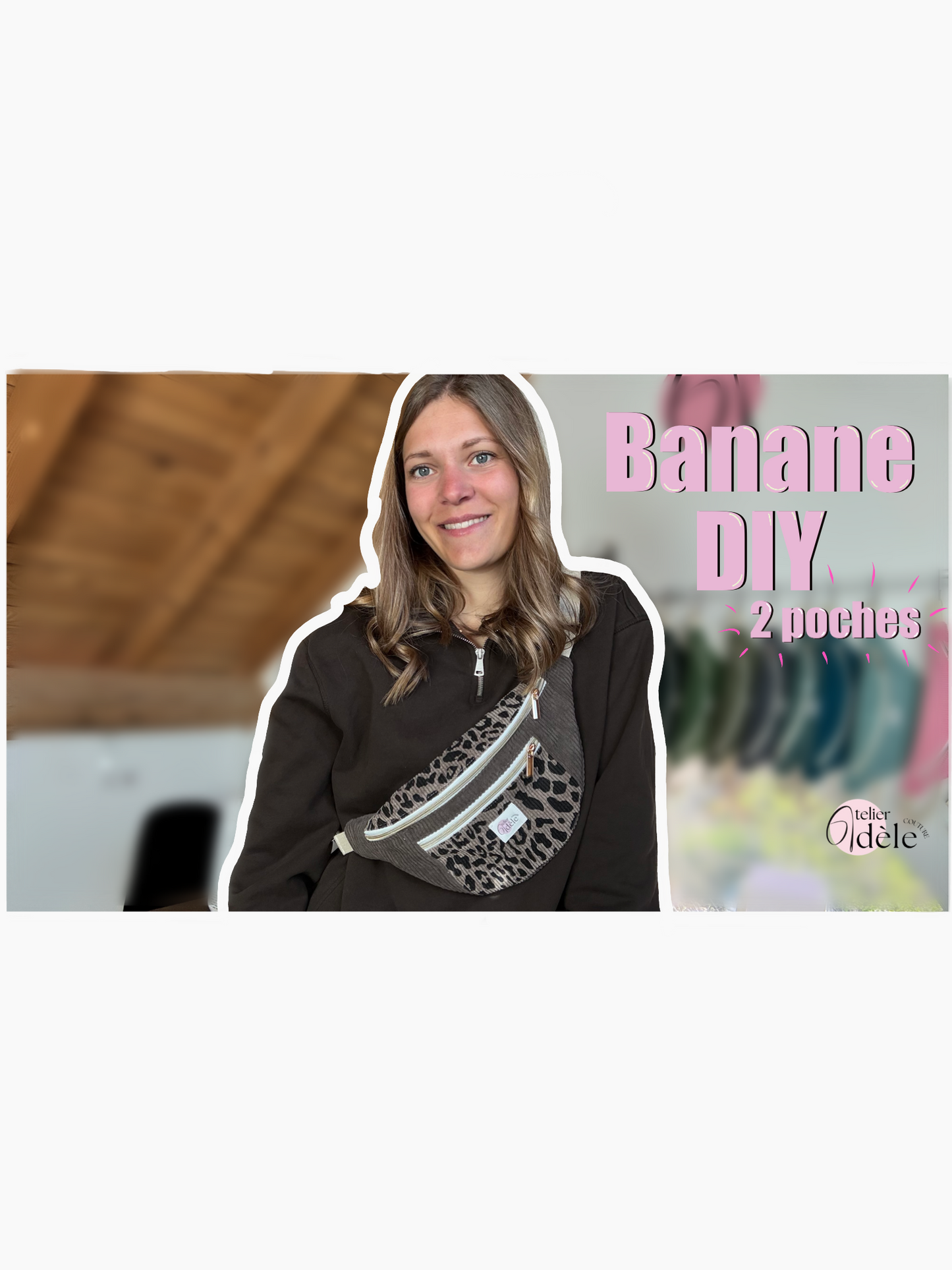 Patron banane 2 poches