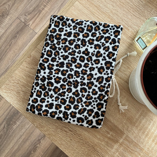Black corduroy book cover - customizable